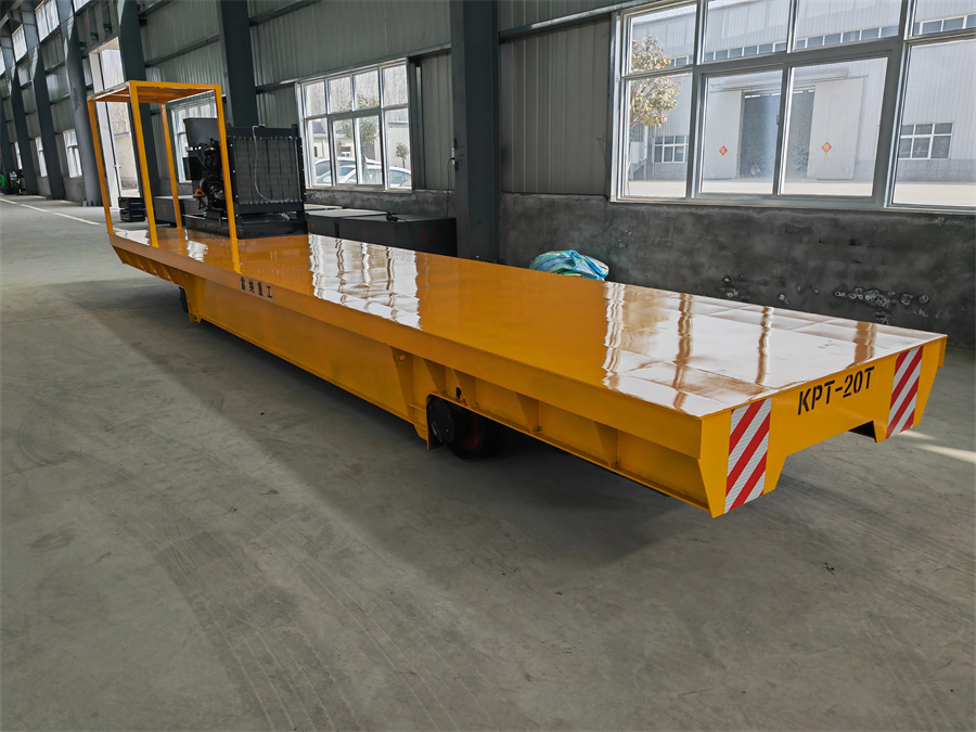 柴油機供電軌道平車